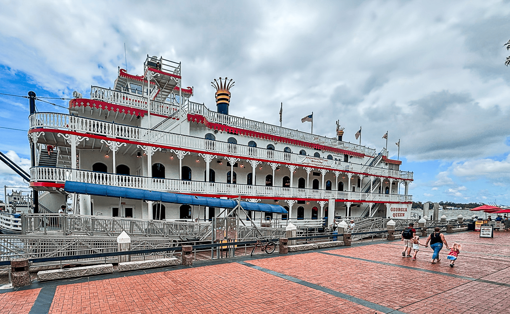 The Georgia Queen in Savannah.