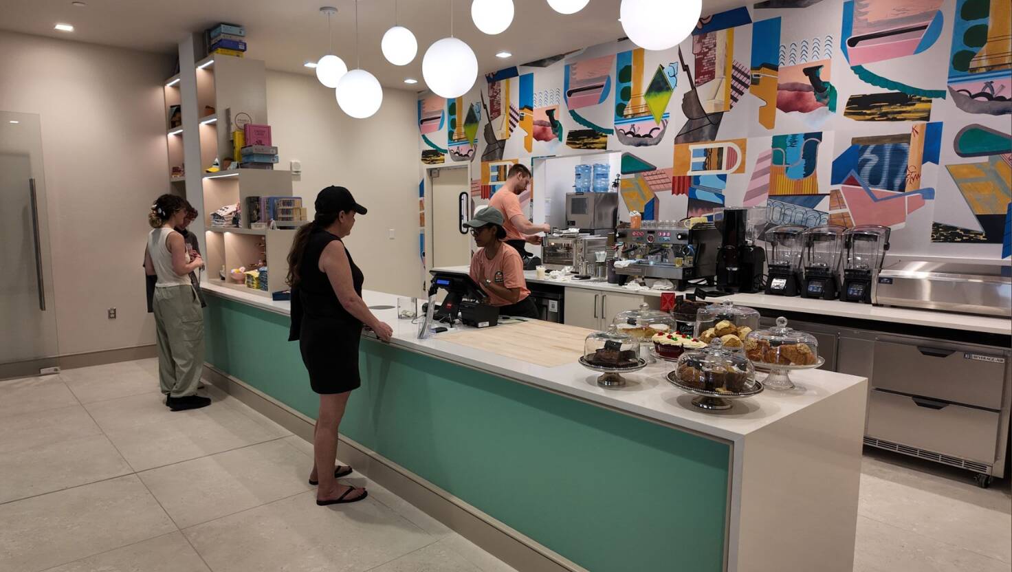 Press Cafe Coffee in Gutstein Gallery