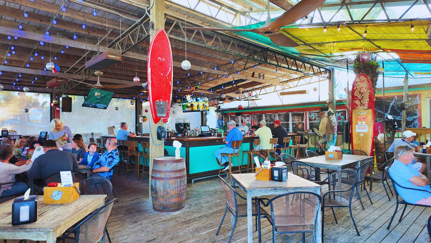 Tybee Island seaside restuarant, North Beach Bar and Grill