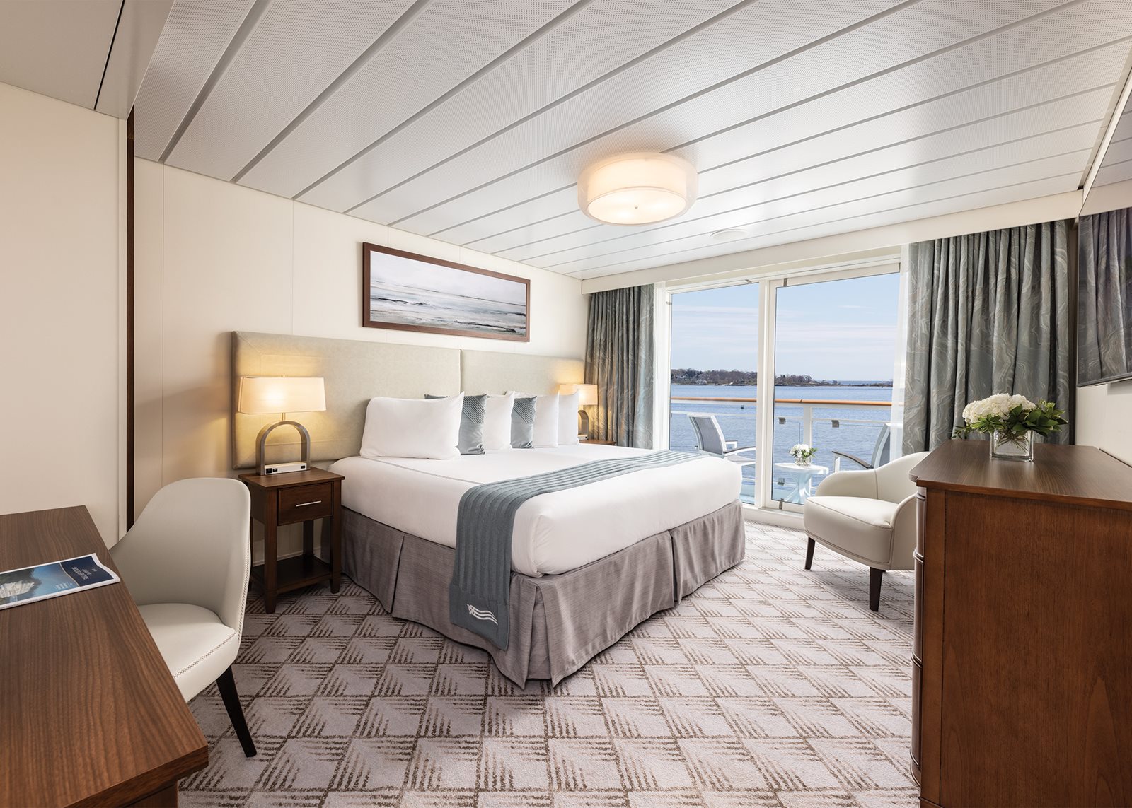 American Cruise Lines Balcony Stateroom Savannah River Cruise