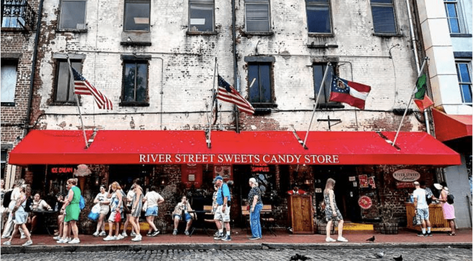 Historic Savannah GA River Street