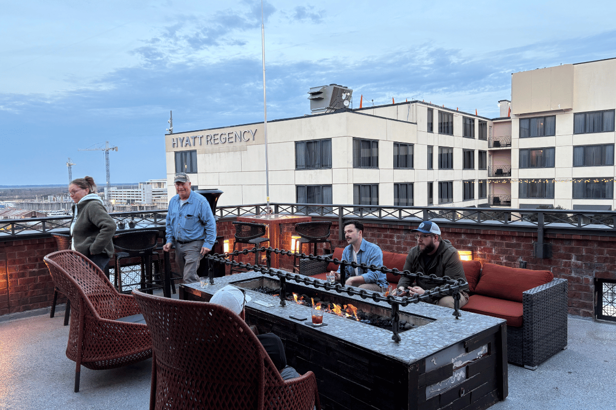 Rocks on the Roof at the Bohemian Hotel 