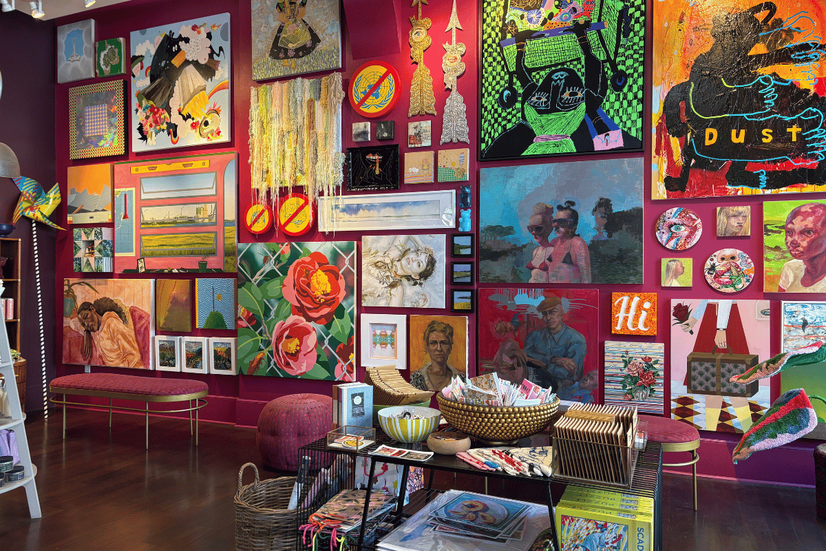 paintings in shopscad savannah. 