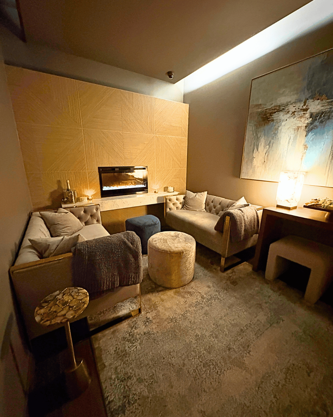 Quiet room at woodhouse spa. 