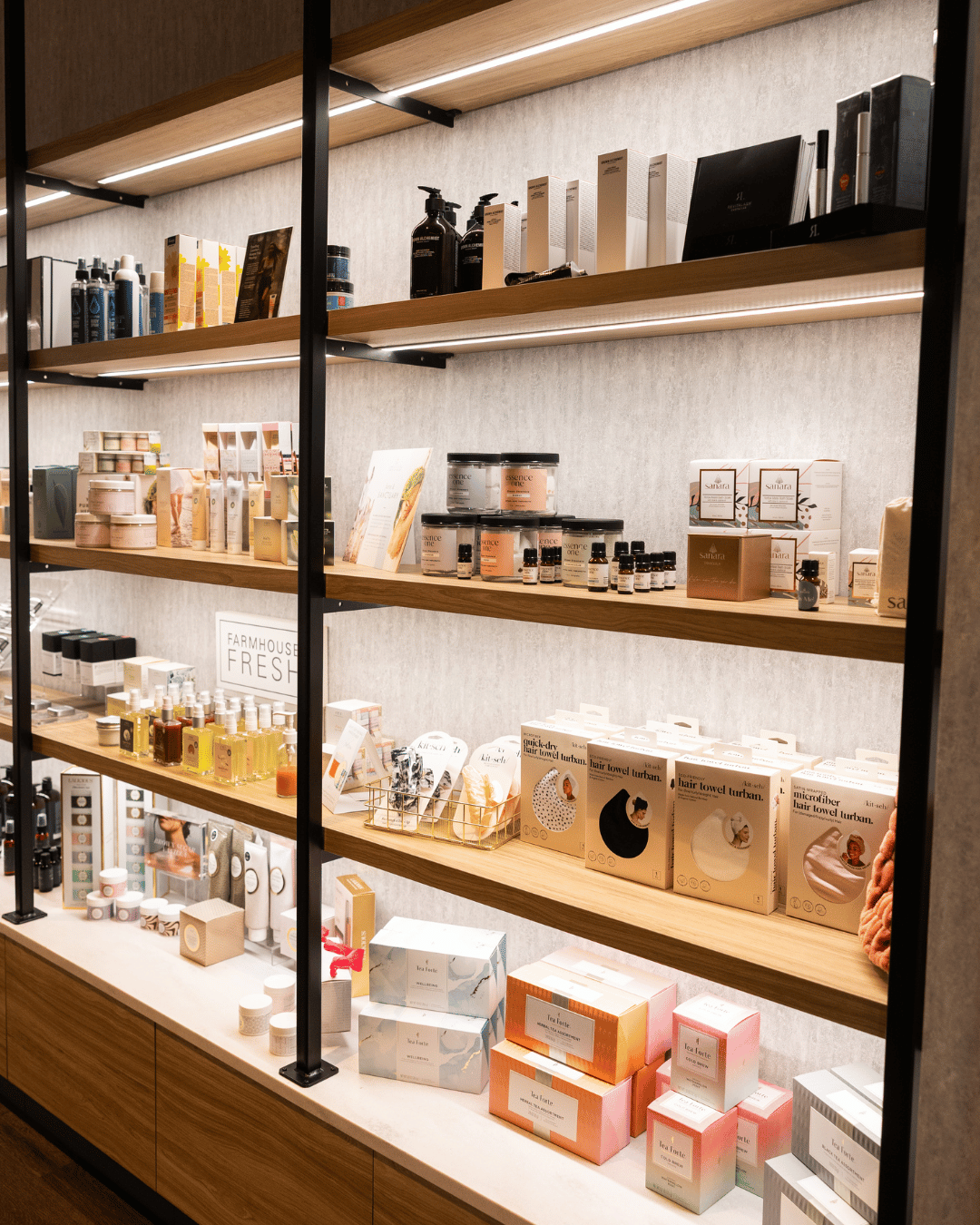 woodhouse spa boutique shop. 