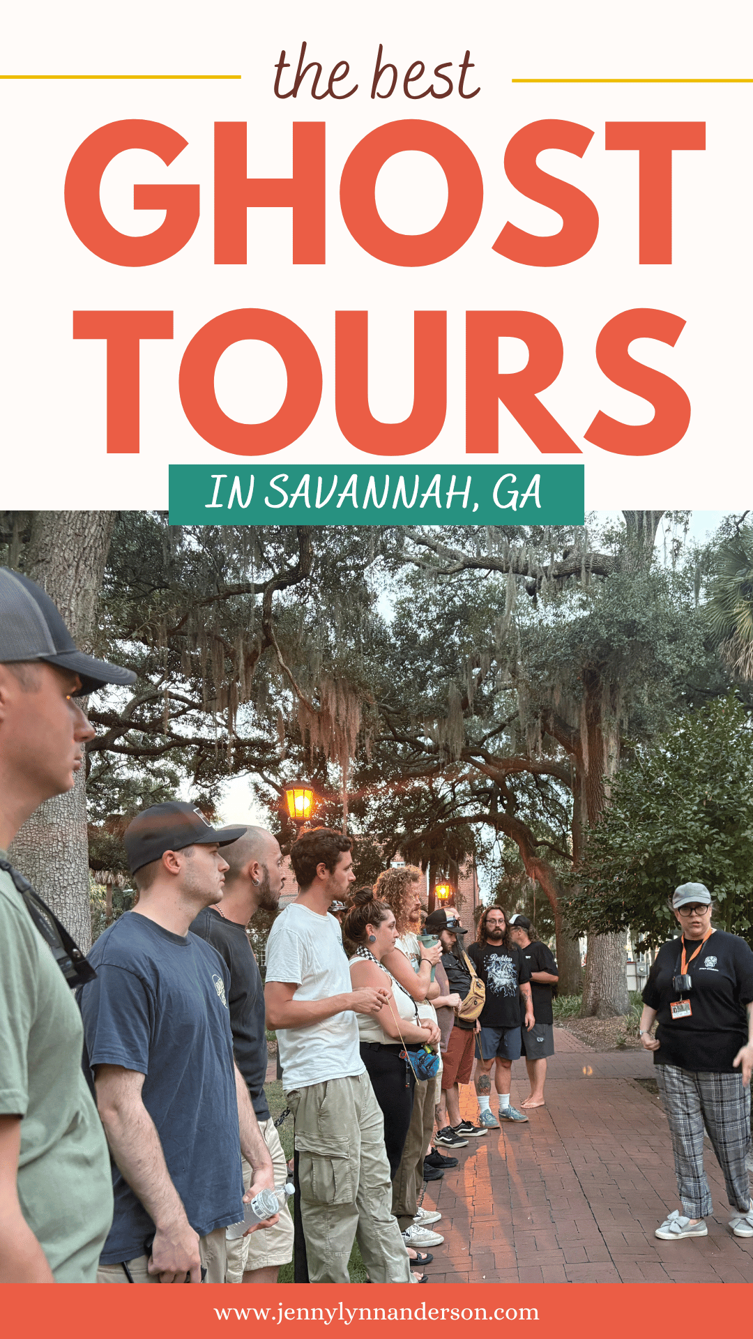 Ghost tours in savannah, ga pin for pinterest