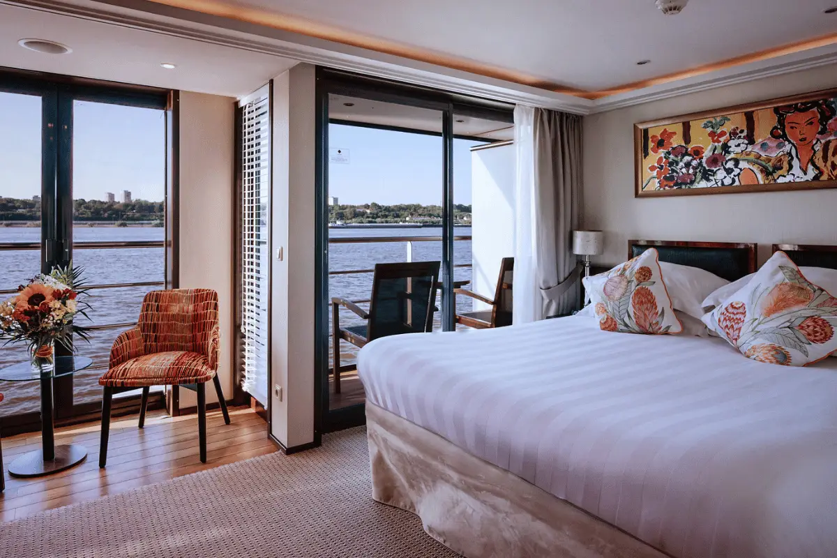 room on amawaterways river cruise.